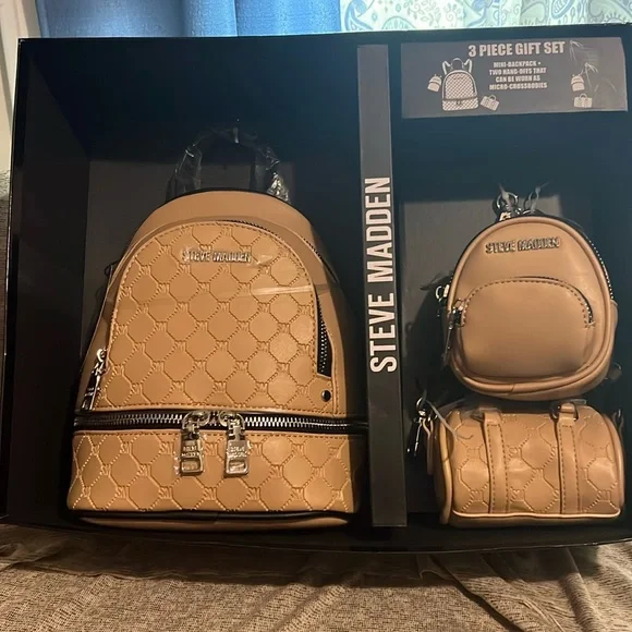 Steve Madden | Bags | Steve Madden 3piece Mini Backpack  display picture 2